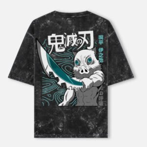Unisex Acid Washed Oversized Tee