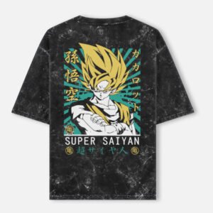 Unisex Acid Washed Oversized Tee