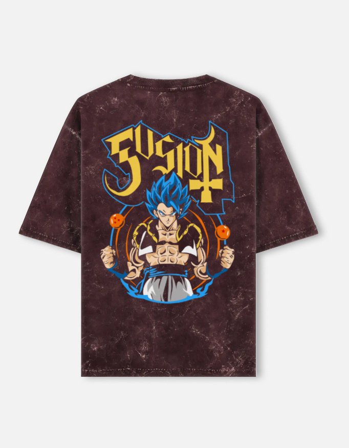 Unisex Acid Washed Oversized Tee