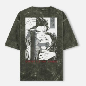 Unisex Acid Washed Oversized Tee