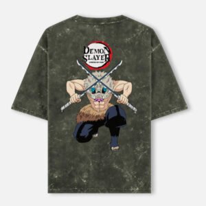 Unisex Acid Washed Oversized Tee