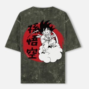 Unisex Acid Washed Oversized Tee