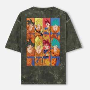 Unisex Acid Washed Oversized Tee