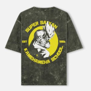 Unisex Acid Washed Oversized Tee
