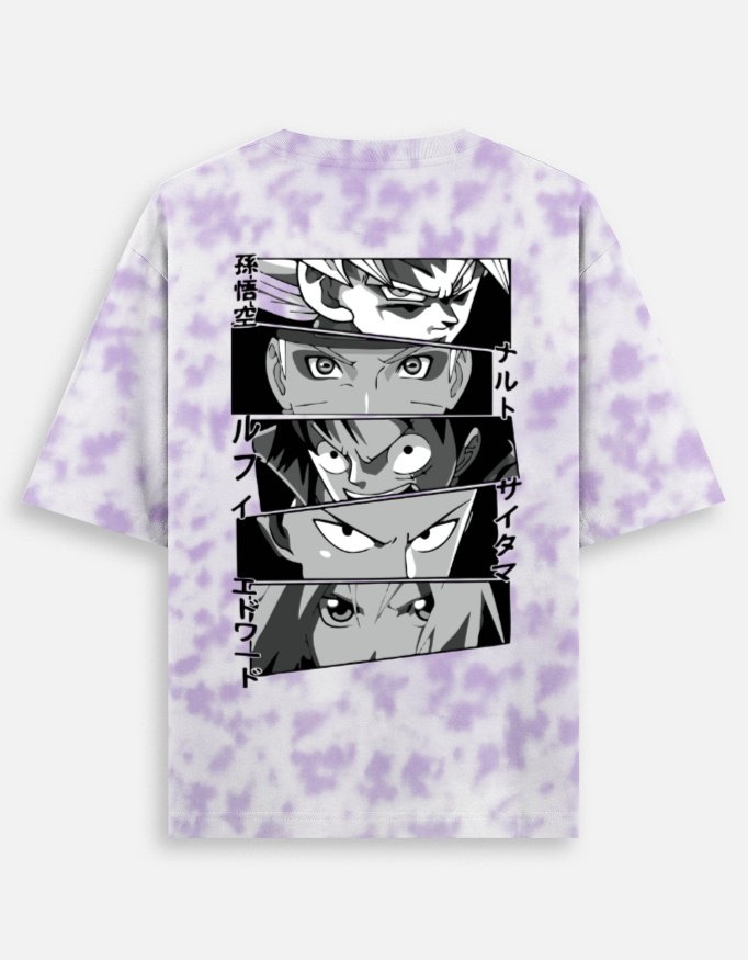 Unisex Tie Dye Oversized T-Shirt