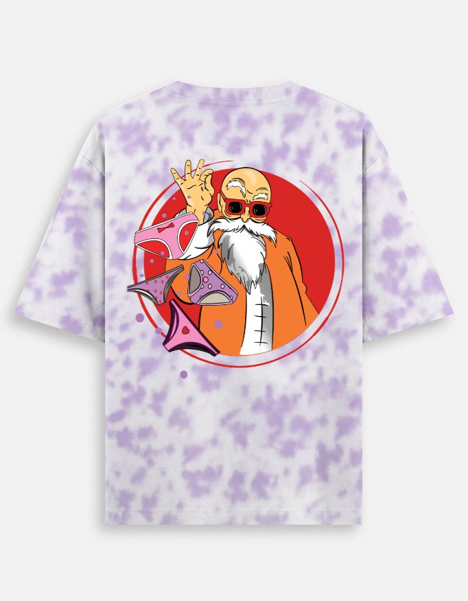 Unisex Tie Dye Oversized T-Shirt