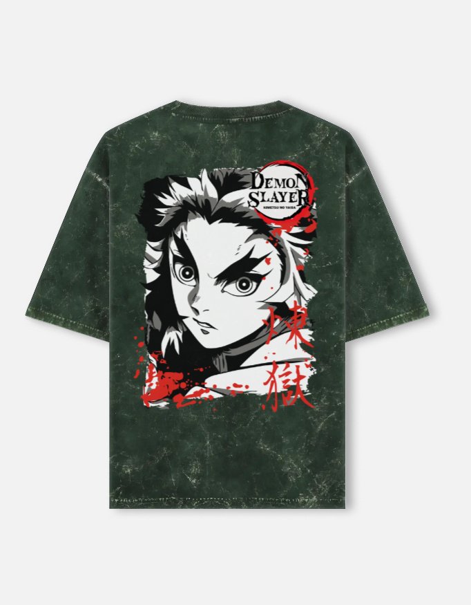 Unisex Acid Washed Oversized Tee - Image 6