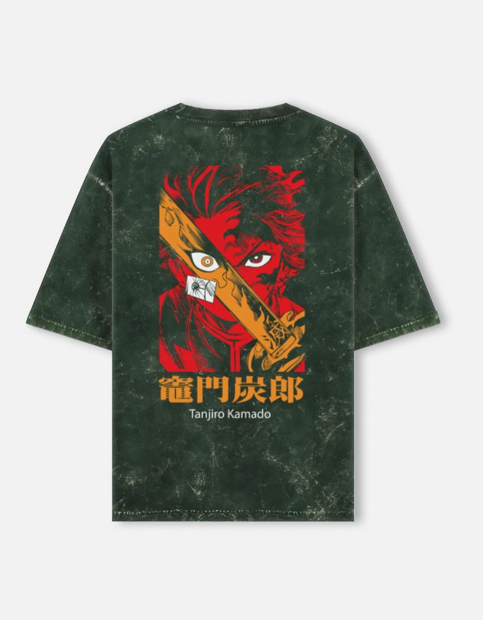 Unisex Acid Washed Oversized Tee - Image 6