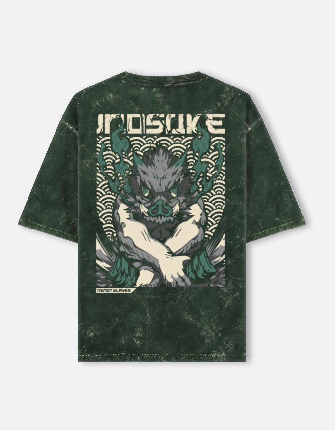 Unisex Acid Washed Oversized Tee