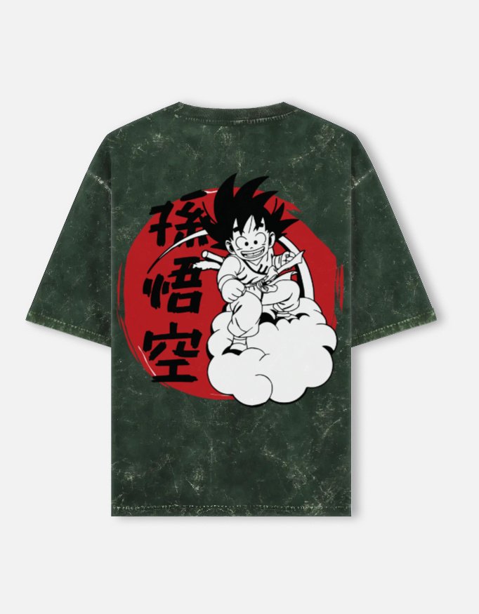 Unisex Acid Washed Oversized Tee - Image 6