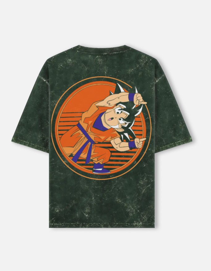 Unisex Acid Washed Oversized Tee - Image 6
