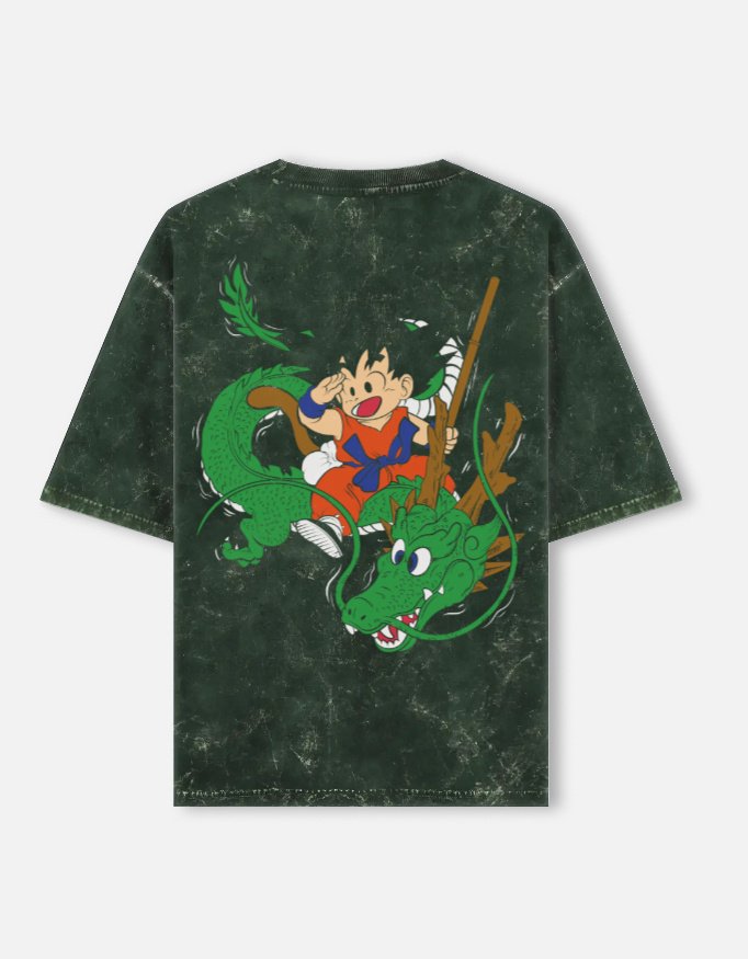 Unisex Acid Washed Oversized Tee