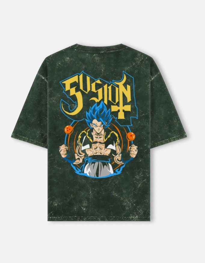 Unisex Acid Washed Oversized Tee - Image 3