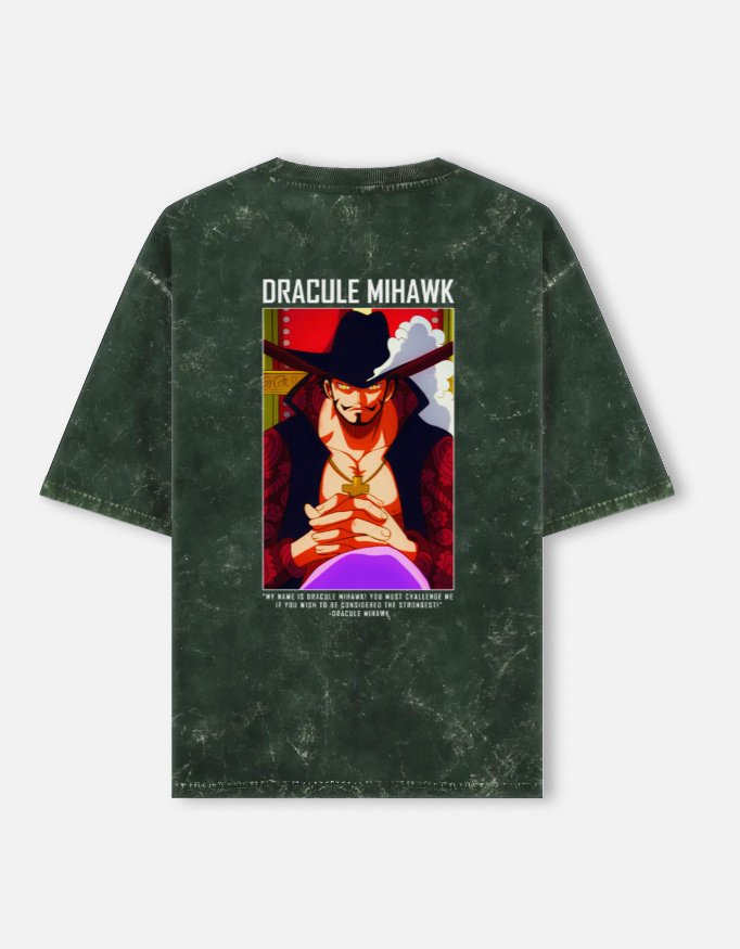Unisex Acid Washed Oversized Tee