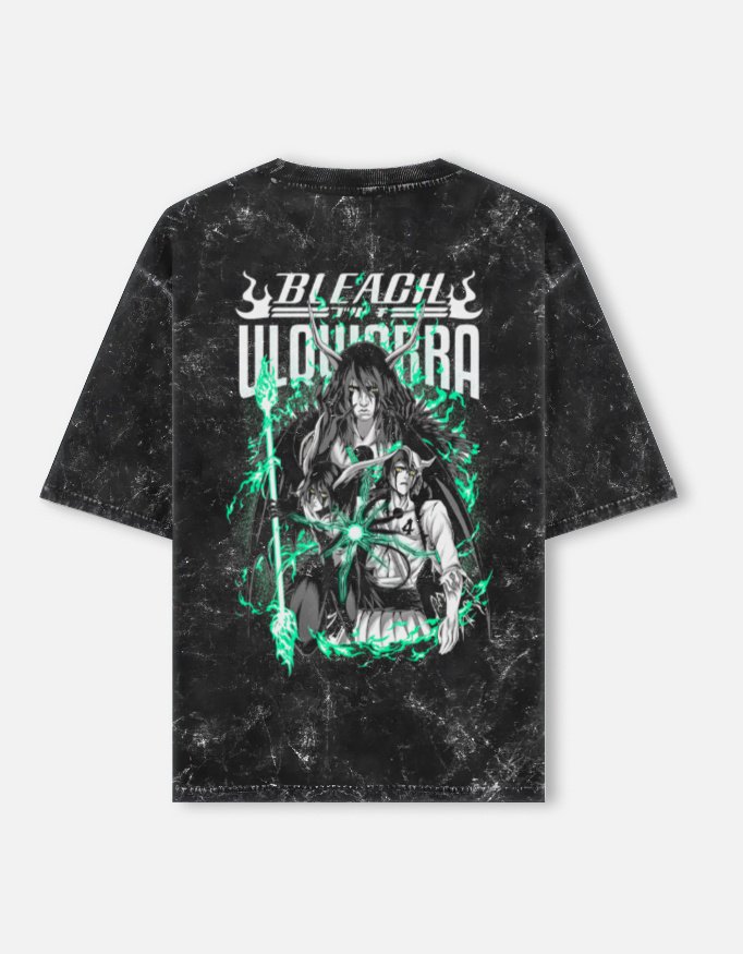 Unisex Acid Washed Oversized Tee