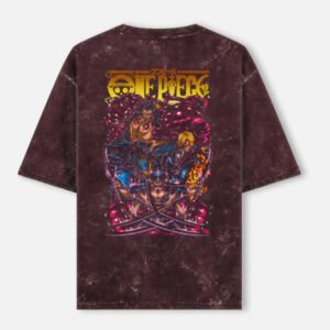 Unisex Acid Washed Oversized Tee