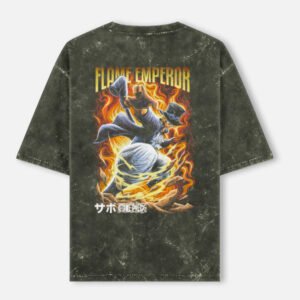 Unisex Acid Washed Oversized Tee