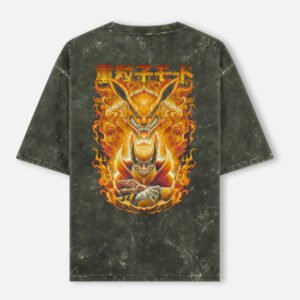 Unisex Acid Washed Oversized Tee