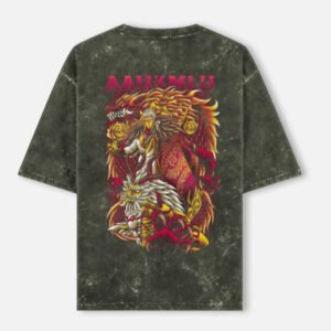 Unisex Acid Washed Oversized Tee