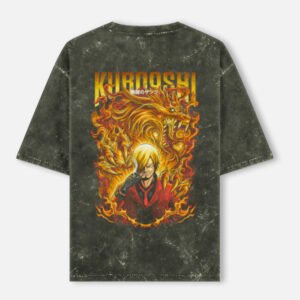 Unisex Acid Washed Oversized Tee
