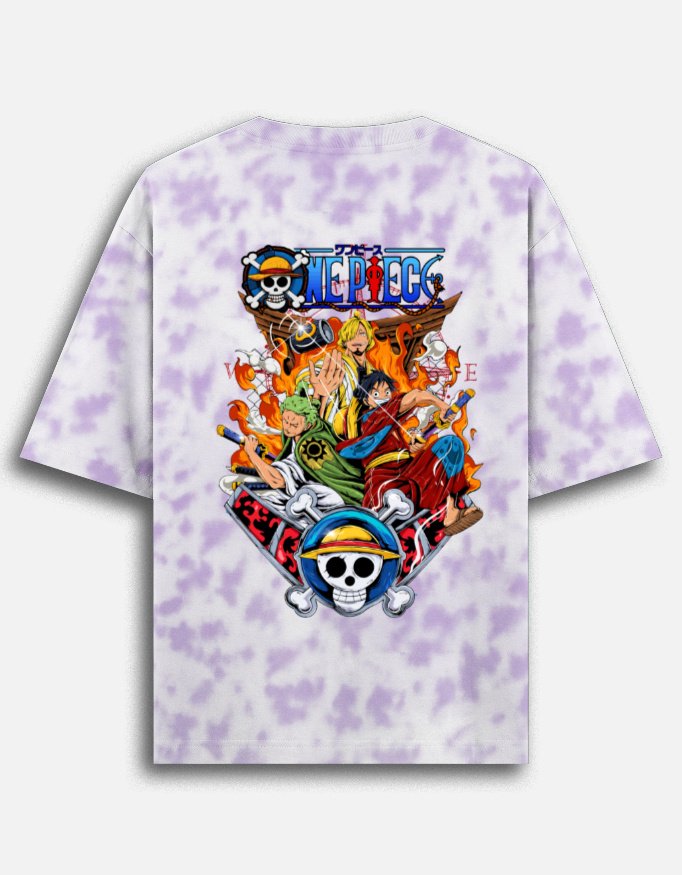 Unisex Tie Dye Oversized T-Shirt