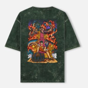 Unisex Acid Washed Oversized Tee
