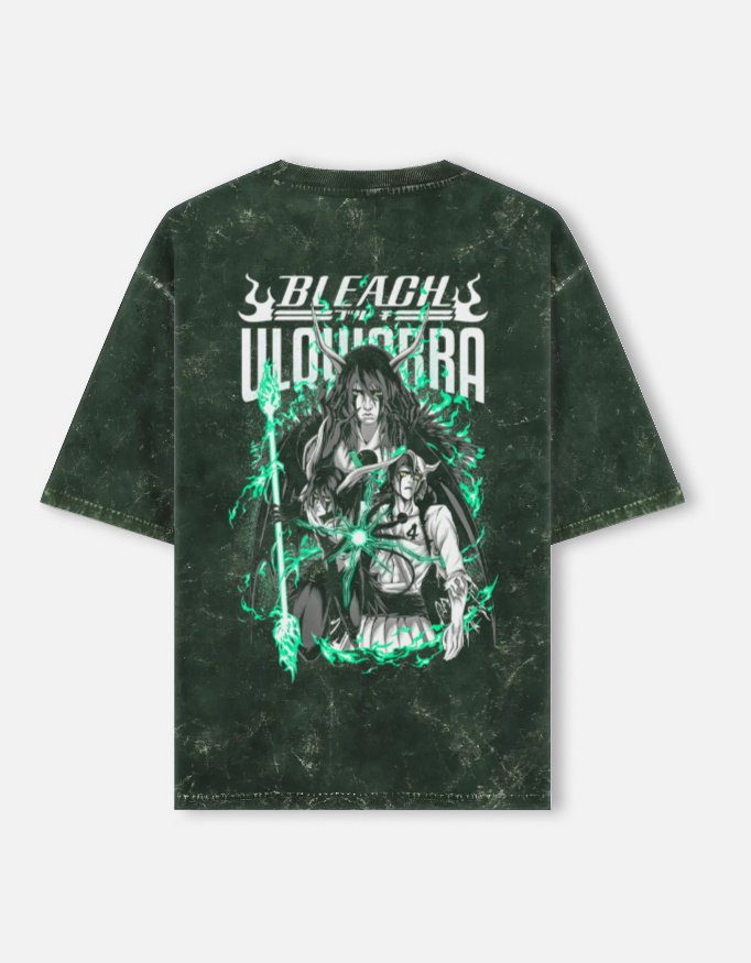 Unisex Acid Washed Oversized Tee