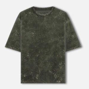Unisex Acid Washed Oversized Tee